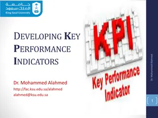 Key Performance Indicators for Organizational Success