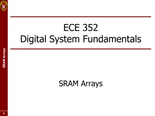SRAM Arrays in Digital Systems