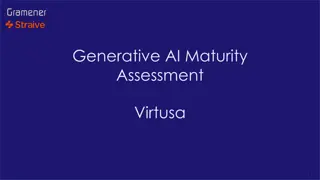 Gen AI Maturity Levels in Organizations