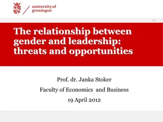 Gender and Leadership: Understanding Differences and Effectiveness
