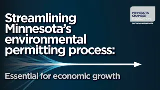 Minnesota's Economic Development and Permitting Challenges - Opportunities for Growth