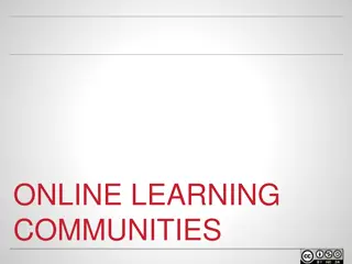 Building Thriving Online Learning Communities