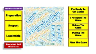 **Professionalism in Officiating: Guidelines for Success**