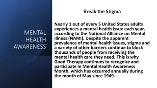 Mental Health Awareness and Wellbeing Tips
