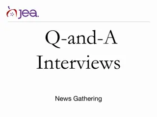 Mastering Q-and-A Interviews: Formats, Types, and Examples