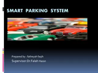 Smart Parking System Using Ultrasonic Sensors