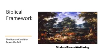 Biblical Framework of Human Condition Before and After the Fall