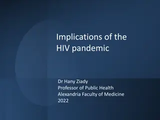 Impact of HIV on Key and Vulnerable Populations