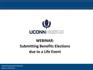 Self-Service Benefits Updates for Life Events at UConn
