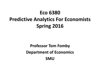 Cluster Analysis in Predictive Analytics for Economists