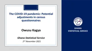 Adjustments in Census Questionnaires Due to Covid-19 Pandemic in Ghana