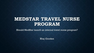 Internal Travel Nurse Program