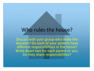 Family Decision-Making and Government Powers Discussion Activities