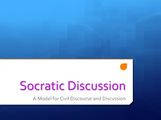 Exploring Socratic Discussion: A Model for Civil Discourse