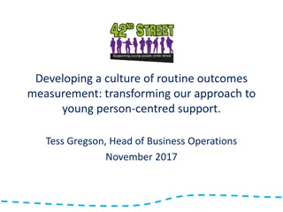 Transforming Young Person-Centred Support: A Focus on Routine Outcomes Measurement