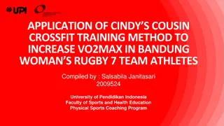 CrossFit Training Method to Improve VO2MAX in Women's Rugby 7 Team