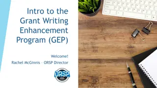 Grant Writing Enhancement Program at MTSU