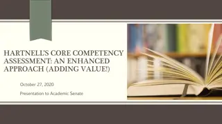 Enhanced Approach to Core Competency Assessment at Hartnell College