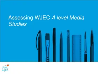 Assessment Criteria and Marking in Media Studies