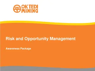 Effective Risk and Opportunity Management in Mobile Plant and Equipment