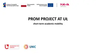 Short-Term Academic Mobility Program at University of Lodz