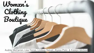Empowering Womxn through Clothing at Connecticut College
