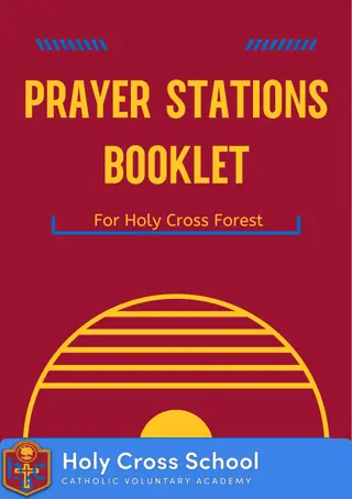 Prayer Walk Guide within Holy Cross Forest School