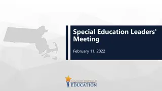 Special Education Updates and Tools for Student Engagement and Safety