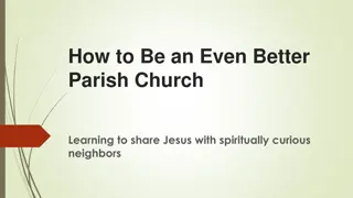 Learning to Share Jesus with Spiritually Curious Neighbors
