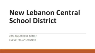 New Lebanon Central School District 2025-2026 Budget Overview