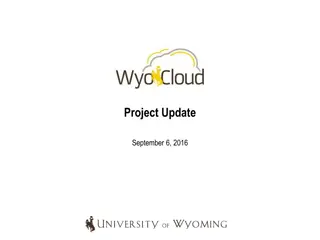 University of Wyoming Modernization Project Overview