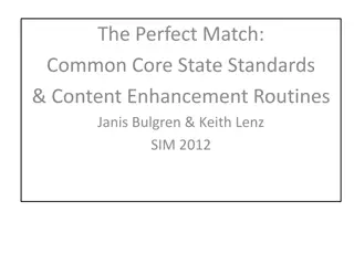 Higher Order Thinking in Common Core State Standards