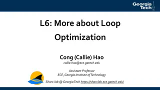 Array Partition and Memory Parallelism Optimization Techniques