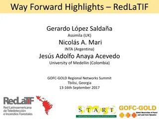 RedLaTIF Highlights and Way Forward for Environmental Initiatives