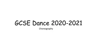 Inspirational Ideas for GCSE Dance Choreography