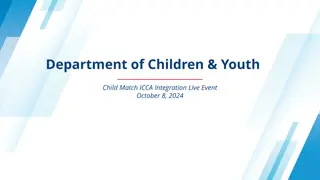 Ohio SACWIS ICCA Integration: Child Match Updates & Enhancements