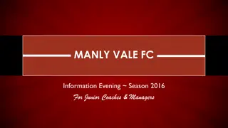 Manly Vale FC Junior Development Program and Mission for Football Players