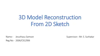AI-Powered 3D Model Reconstruction from 2D Sketches for Basic Solids