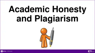 Importance of Academic Integrity and Strategies to Avoid Plagiarism