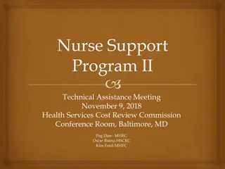Maryland Nurse Support Programs and Legislative Authority Overview