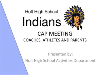 Holt High School Indians Activities Overview