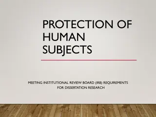 Meeting IRB Requirements for Dissertation Research with Dr. Kay Davis