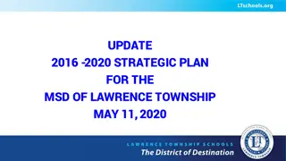 Lawrence Township Strategic Plan 2016-2020 Achievements