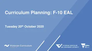 Effective EAL Curriculum Planning and Student Improvement Strategies