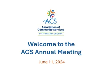 ACS Annual Meeting Highlights and Board Nominations