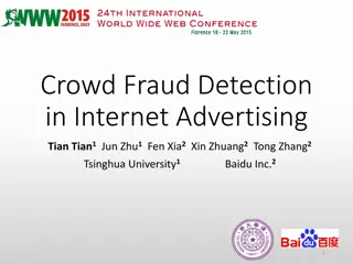 Crowd Fraud Detection in Internet Advertising - Characteristics, Analysis, and Methods