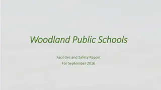 Woodland Public Schools Facilities & Safety Report September 2016
