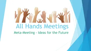 All Hands Meetings - Enhancing Collaboration and Engagement