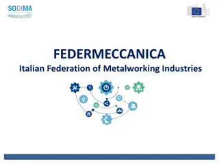 Italian Federation of Metalworking Industries: Federmeccanica Overview