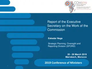 Key Achievements and Milestones at the 2019 Conference of Ministers in Marrakech